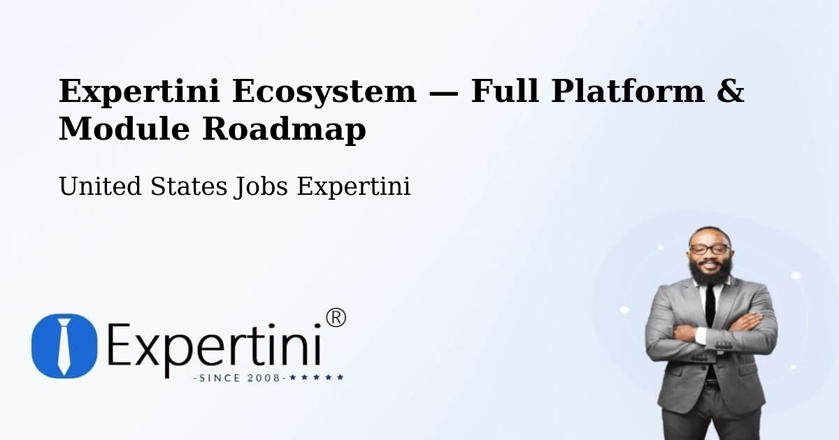 Expertini Ecosystem — Full Platform & Module Roadmap – Imperial